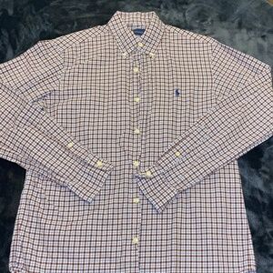 Polo Ralph Lauren Mens size small button down collared dress shirt